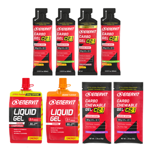The Feed Enervit Gel Variety Pack