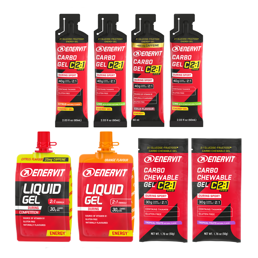 The Feed Enervit Gel Variety Pack