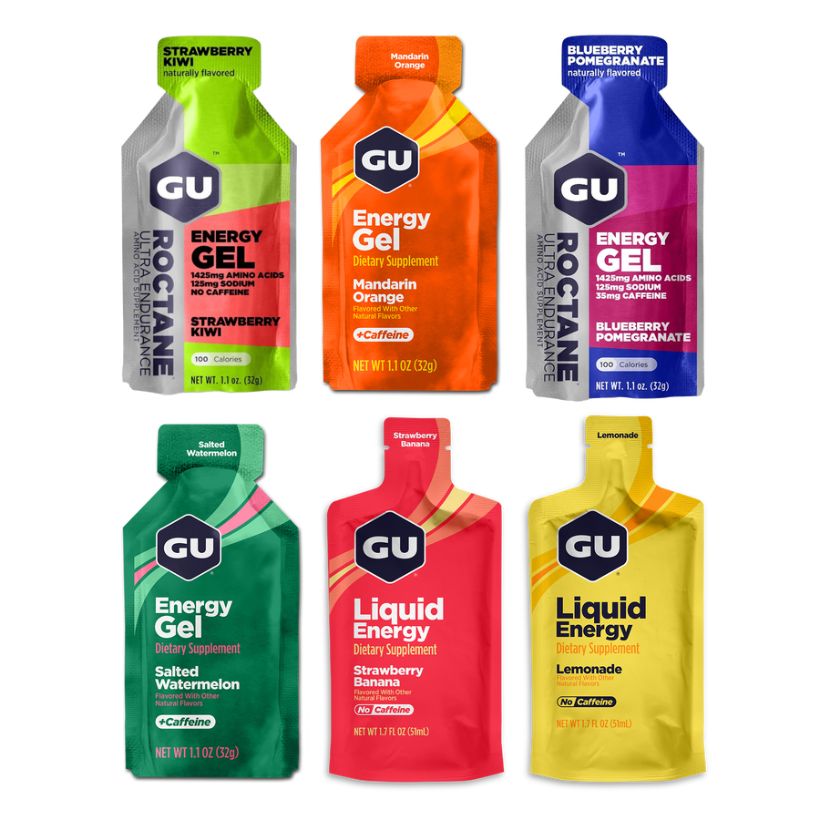 The Feed GU Energy Gel Tryout Pack