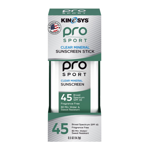 The Feed Kinesys SPF45 Pro Sport Clear Mineral Sunscreen Stick