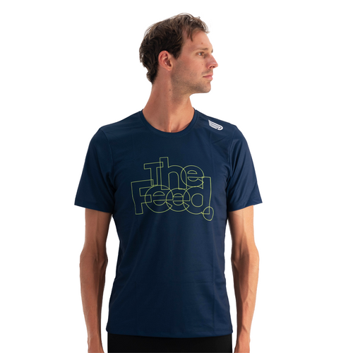 The Feed Mens Pressio Perform SS Top