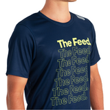 The Feed Mens Pressio Perform SS Top, view 6