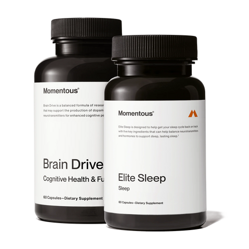 The Feed Momentous Brain Drive + Elite Sleep Stack