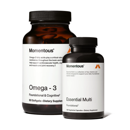 The Feed Momentous Omega-3 & Multi Stack