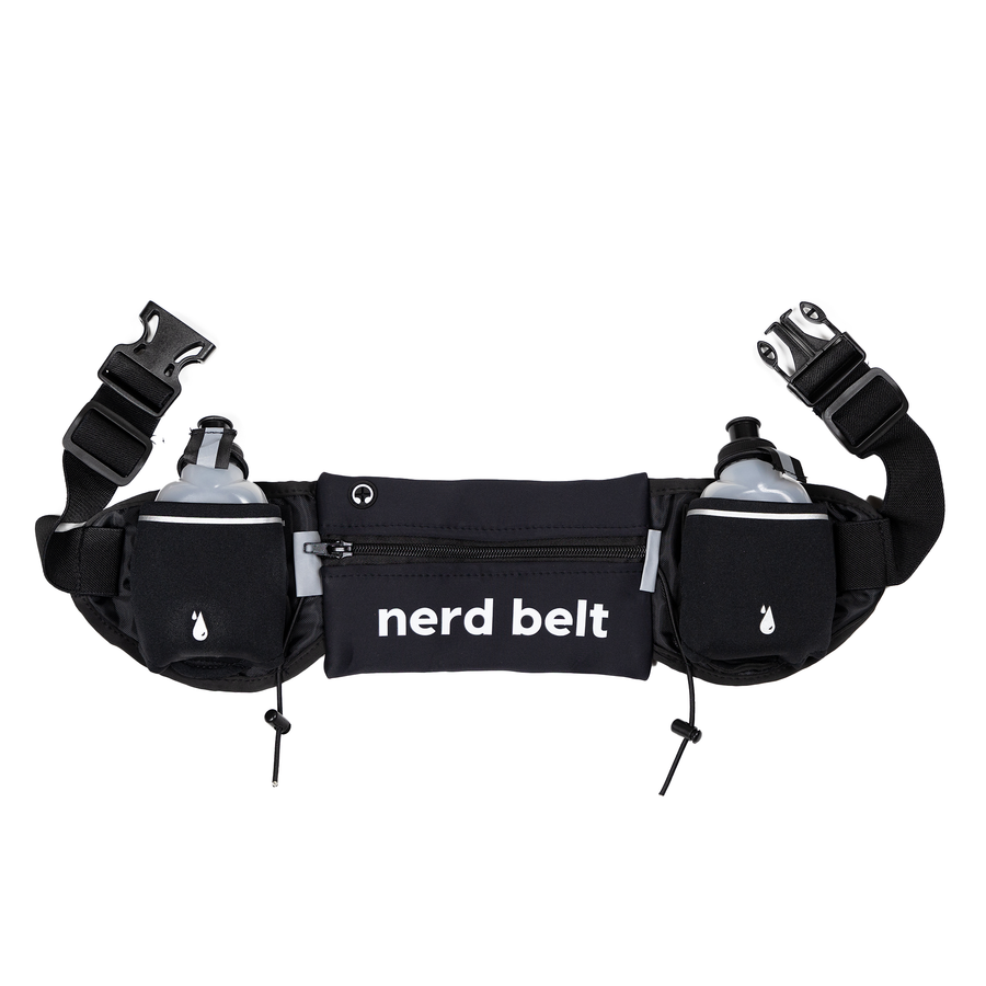 The Feed Nerd Belt NB400 Triathlon Belt with 200ml Bottles