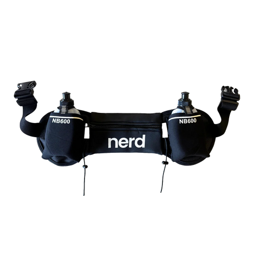 The Feed Nerd Belt NB600 Triathlon Belt with 300ml Bottles