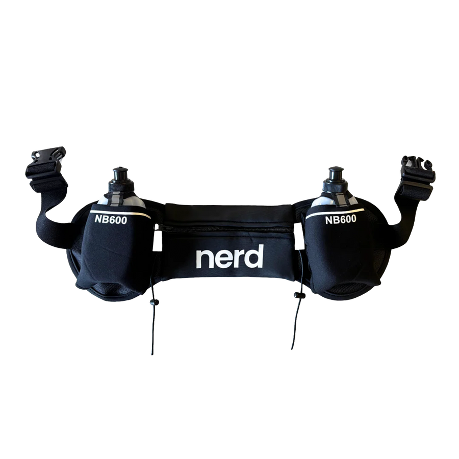The Feed Nerd Belt NB600 Triathlon Belt with 300ml Bottles