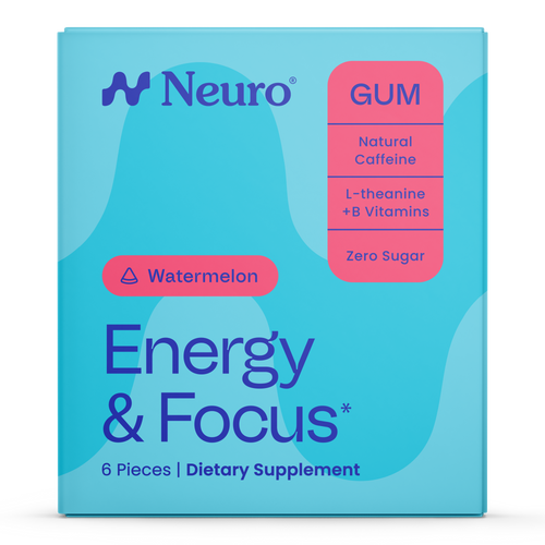The Feed Neuro Gum Energy and Focus