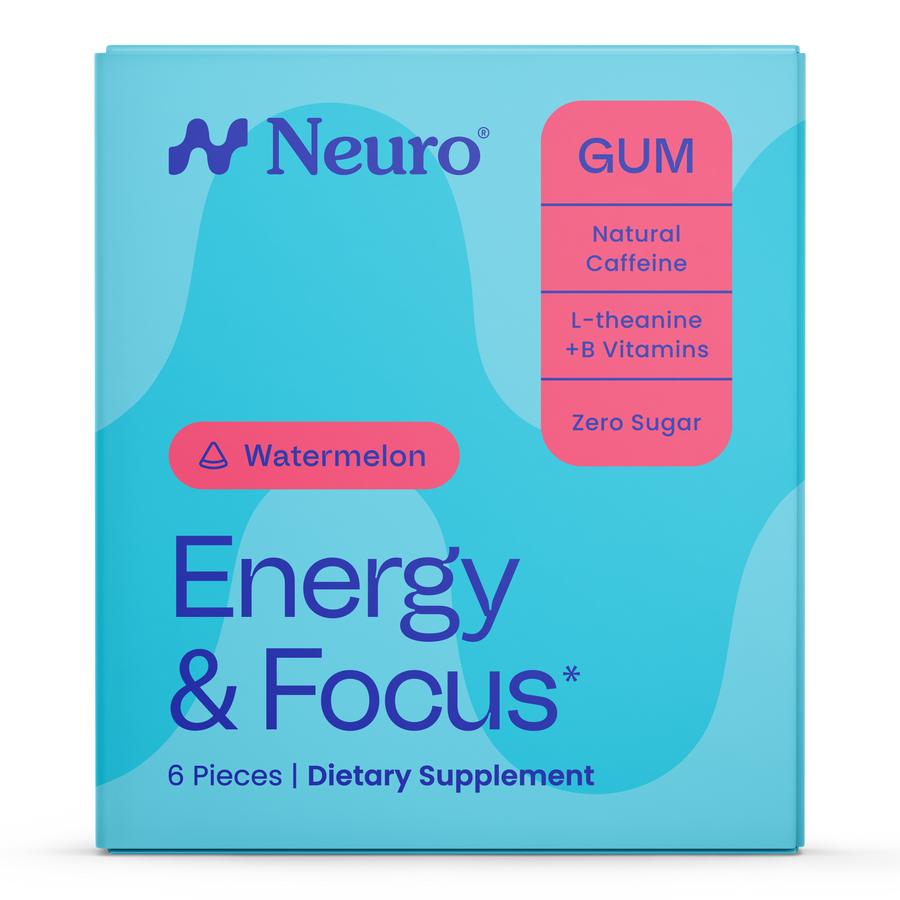 The Feed Neuro Gum Energy and Focus
