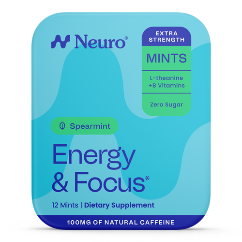The Feed Neuro Mints Extra Strength Energy & Focus