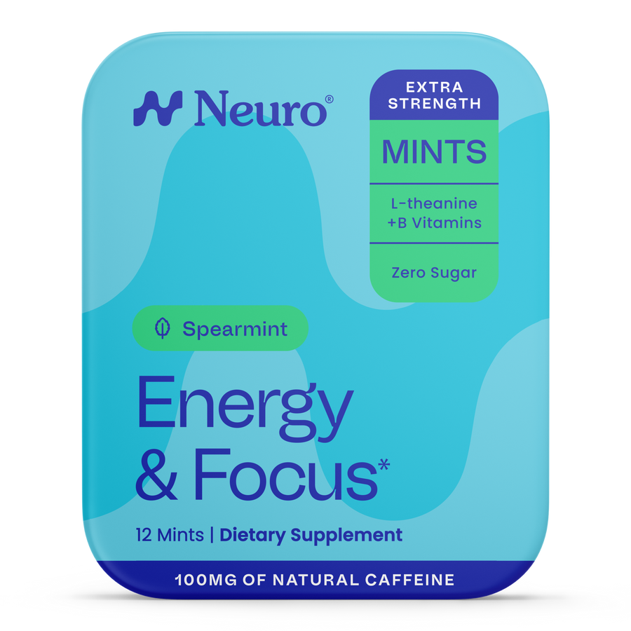 The Feed Neuro Mints Extra Strength Energy & Focus