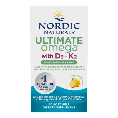 The Feed Nordic Naturals Ultimate Omega Plant-Based with D3 + K2