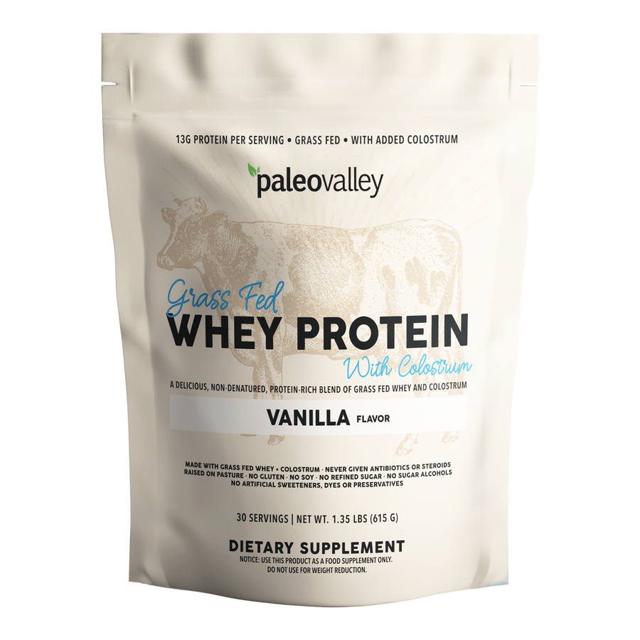 The Feed Paleovalley 100% Grass Fed Whey Protein