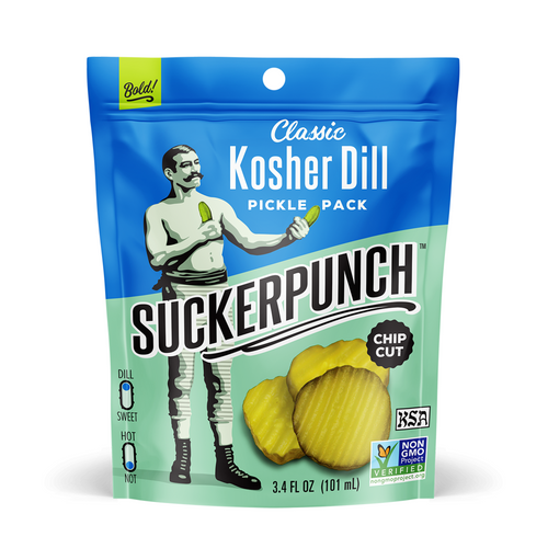 The Feed SuckerPunch Pickle Snack Pack Chips