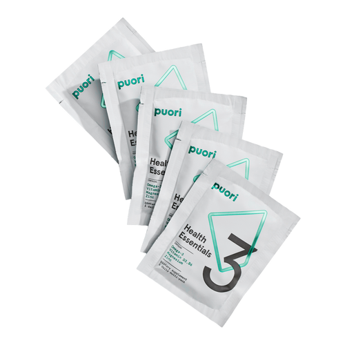 The Feed Puori Health Essentials (O3 Fish OPil, M3 Magnesium and Vitamin D3)