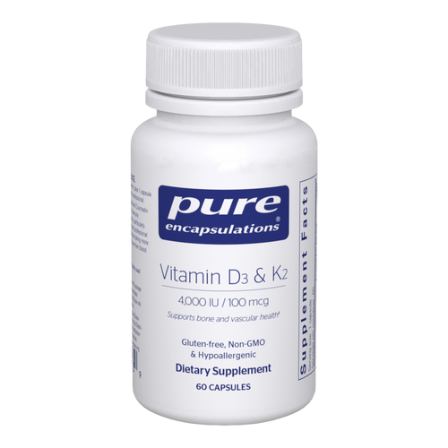 The Feed Pure Encapsulations Vitamin D3 & K2