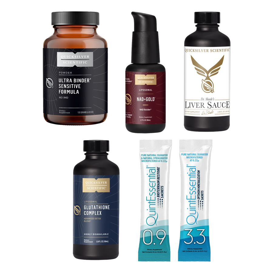 The Feed Quicksilver Scientific Dr.Jill's Miracle Mold Detox Bundle