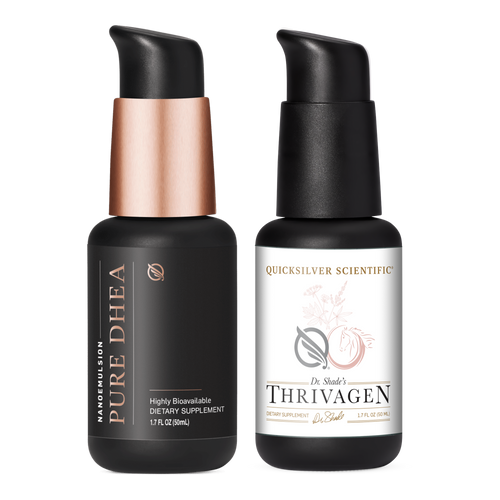 The Feed Quicksilver Scientific Pure DHEA + Thrivagen Bundle