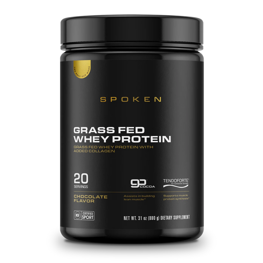 The Feed Spoken Grass Fed Whey Protein