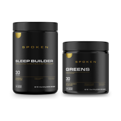 The Feed Spoken Sleep Builder + Greens Pack