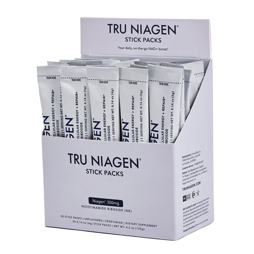 The Feed Tru Niagen 300mg NAD Stick Packs