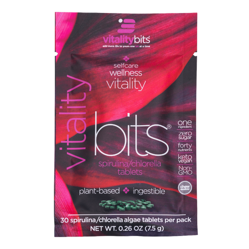 The Feed VITALITYbits Spirulina/Chlorella Tablets