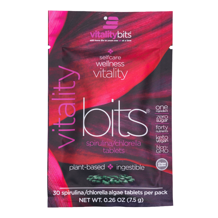 The Feed VITALITYbits Spirulina/Chlorella Tablets