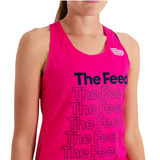 The Feed Womens Pressio Elite Singlet, view 6