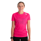 The Feed Womens Pressio Perform SS Top, view 2