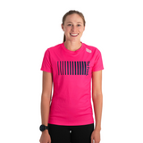 The Feed Womens Pressio Perform SS Top, view 3