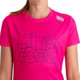 The Feed Womens Pressio Perform SS Top, view 5