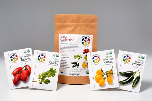 The Living Seed Company Organic Salsa Garden Collection