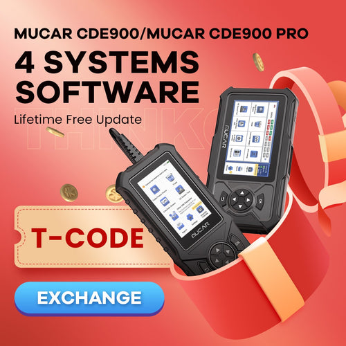 THINKCAR MUCAR CDE900/CDE900 PRO 4 System T-code