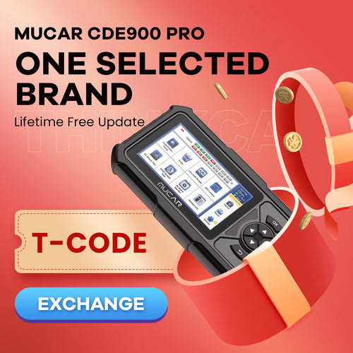 THINKCAR MUCAR CDE900 PRO T-code 1 Selected Car Brand Full Functions