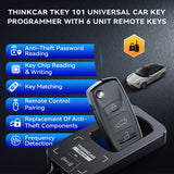 THINKCAR TKEY101 - Universal Car Key Programmer with 6 Remote Keys, view 2