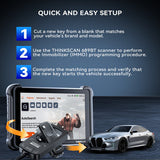 THINKCAR TKEY101 - Universal Car Key Programmer with 6 Remote Keys, view 6