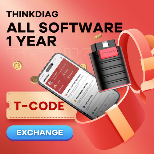 THINKCAR THINKDIAG T-code All Software Renewal 1 Year Free