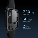 Tranya ES10 Smartwatch® Bluetooth Calling, Fitness Tracker, Sleep Tracking, 100+ Sports Mode, view 6