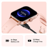 Tranya D16 Smartwatch® Fitness for Female and Male, Supports Bluetooth Calling, 24/7 Heart Rate Monitoring, Blood Oxygen Monitoring, Sleep and Step Tracking, 100 Sports Modes, IP68 Waterproof Fitness Tracker, Compatible with Android and iOS Systems, view 6