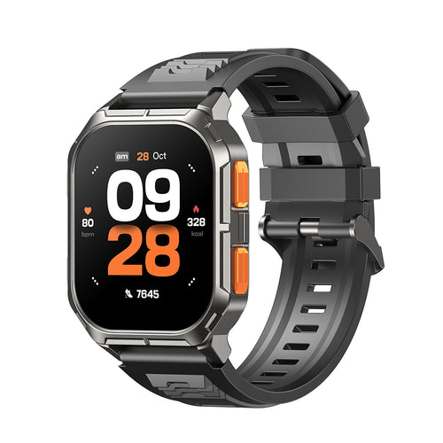 Tranya D28 Smartwatch® Bluetooth Calling, 100+ Sports Mode, Health Monitoring of Sleep, Heart Rate, Blood Oxygen, Compatible with Android/iOS System