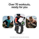 Tranya Z05 Smartwatch® IP68 water resistance, Bluetooth calling, Ultra-thin 1.8-inch display fitness with multiple sports functions including sleep, blood pressure, heart rate, and oxygen monitoring, compatible with Android/iOS systems., view 5