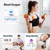 TranyaGo Smartwatch® Sports Mode 24/7 Heart Rate Monitoring Sleeping Blood Oxygen, view 4