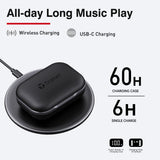 Tranya X1® Clean Sound Quality 4-Microphone Sports Headphone, view 3