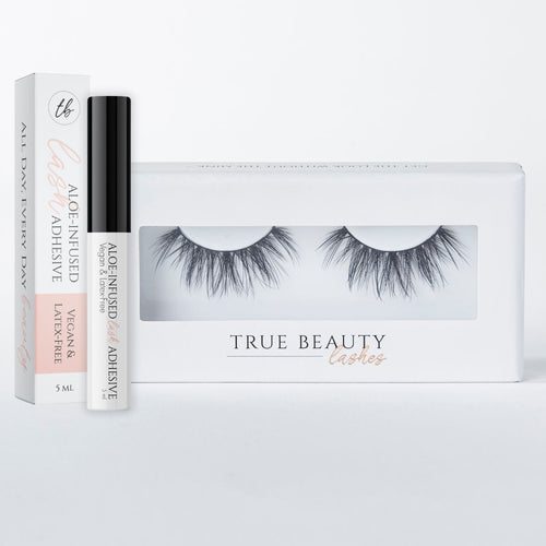 True Beauty Lashes Heart of Gold Lash & Glue Bundle