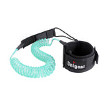 Unigear Coiled SUP Leash 10 feet with Waterproof Pouch, view 2