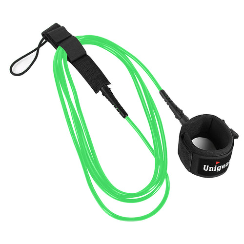 Unigear Straight Surfboard Leash with Waterproof Pouch