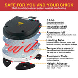 UnitedFarm Hantop Chick Brooder Heating Plate with Comfort Feather - 13 Watts, view 2