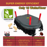 UnitedFarm Hantop Chick Brooder Heating Plate with Comfort Feather - 13 Watts, view 4