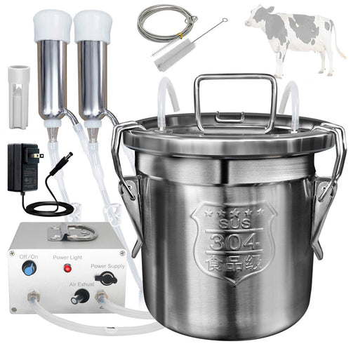 UnitedFarm Hantop Milking Machine for Cow, 12L (Classic Model)