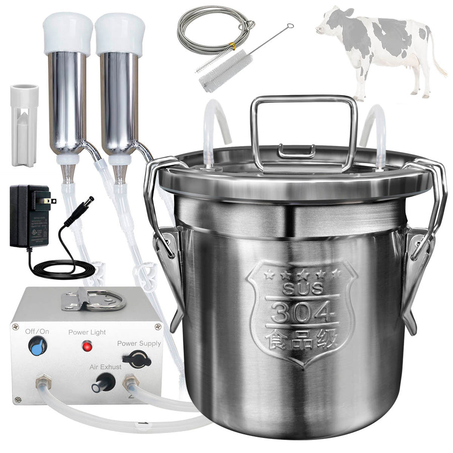 UnitedFarm Hantop Milking Machine for Cow, 12L (Classic Model)